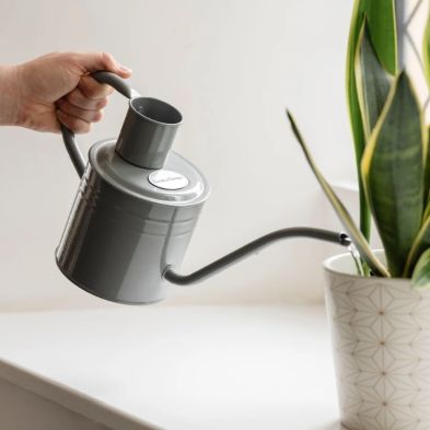 Kent & Stowe Metal Watering Can 1 Litre - Warm Grey