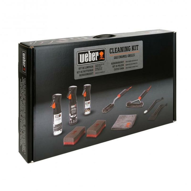Weber Cleaning Kit for Enamel Gas Grills (10-Piece)