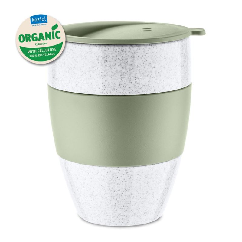 'Aroma To Go' Insulated Cup with Lid 400ml - Green