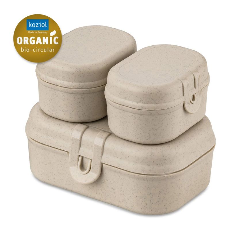 Pascal Mini Lunch Box Set (3-Piece) - Desert Sand