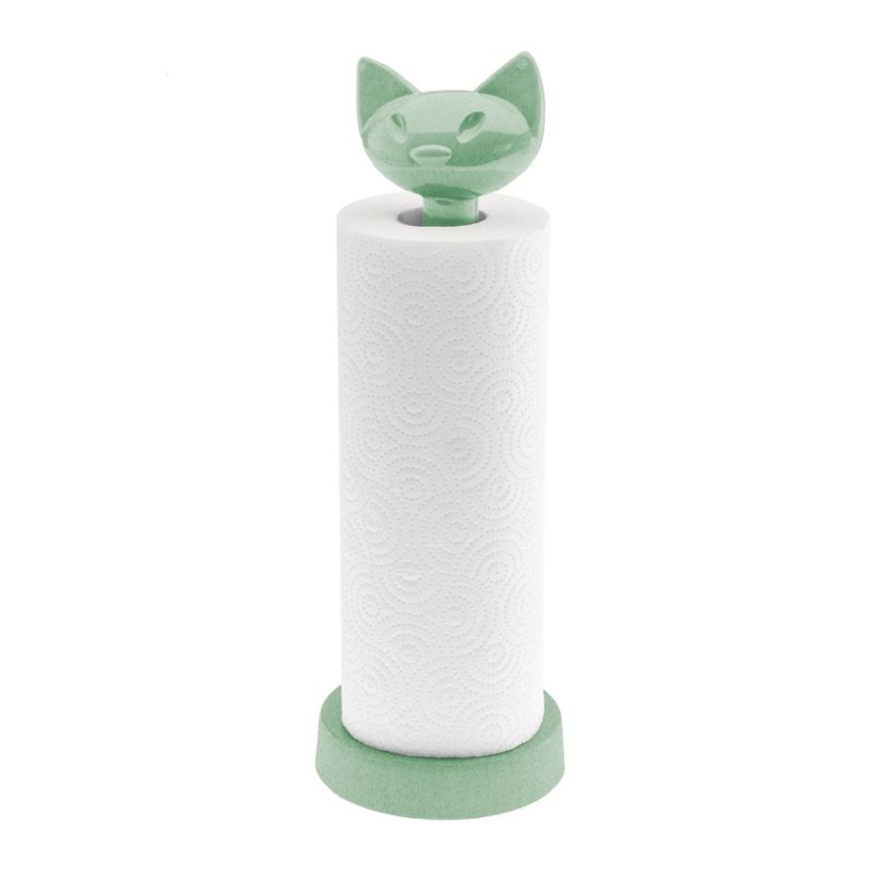 Miaou Paper Towel Stand - Green