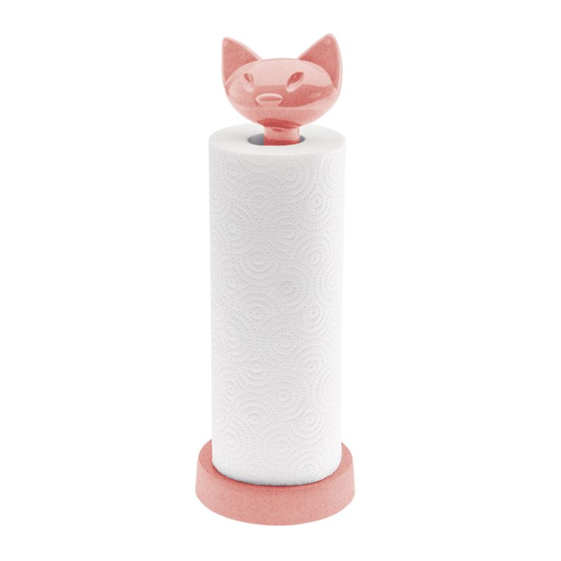 Miaou Paper Towel Stand - Coral