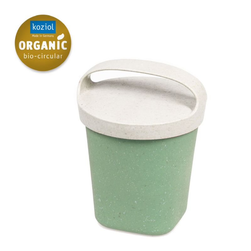 'Buddy' Snackpot with Lid & Insert 500ml - Green