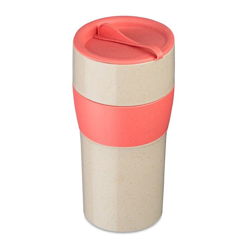 Aroma To Go Insulated Cup 700ml - Sand/Coral