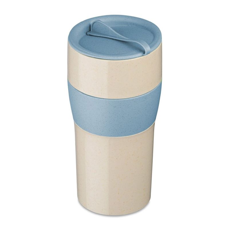 Aroma To Go Insulated Cup 700ml - Sand/Blue