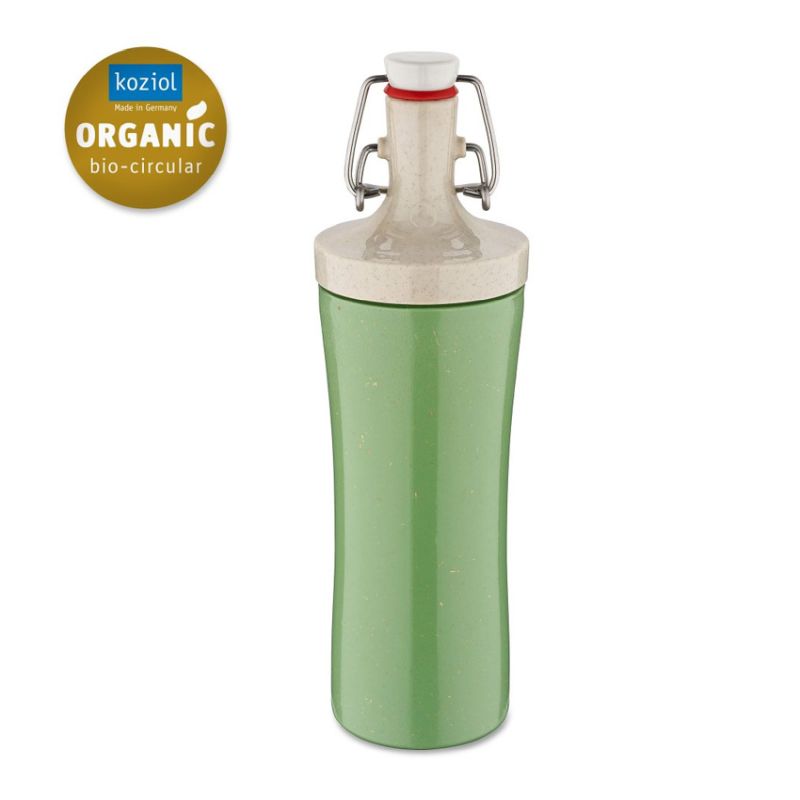 'Plopp' Water Bottle 425ml - Leaf Green