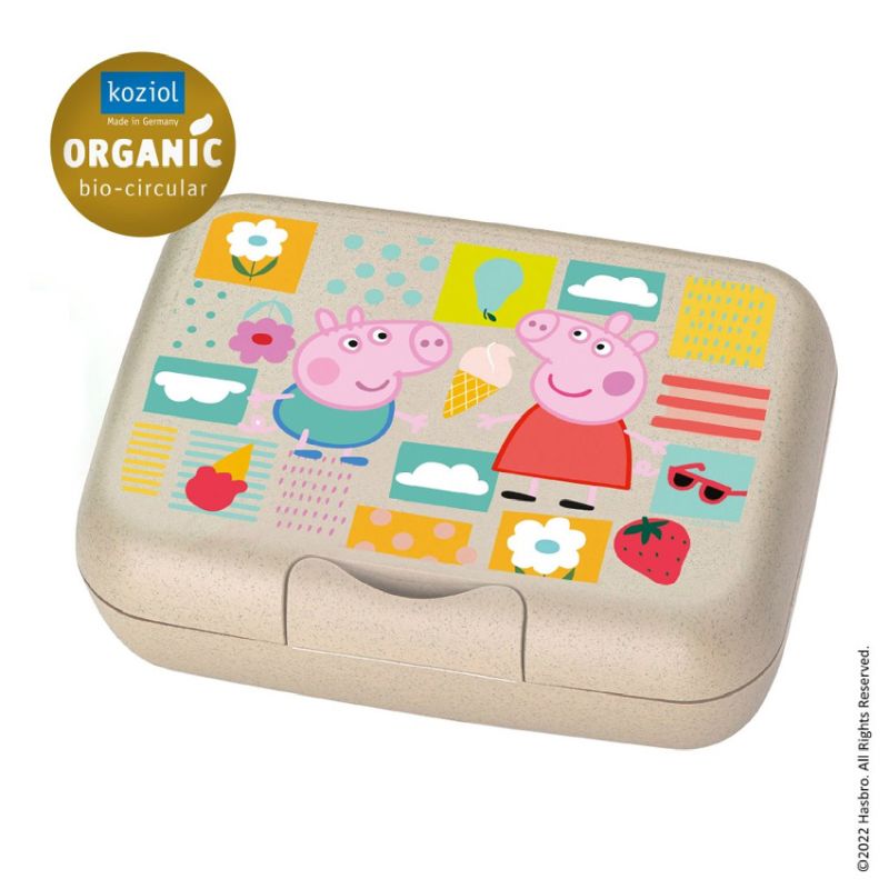 Peppa Pig Lunch Box with Bowl - Desert Sand