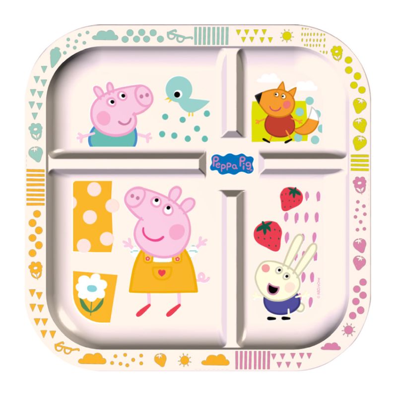 Peppa Pig Easy Eater Learning Plate & Dice