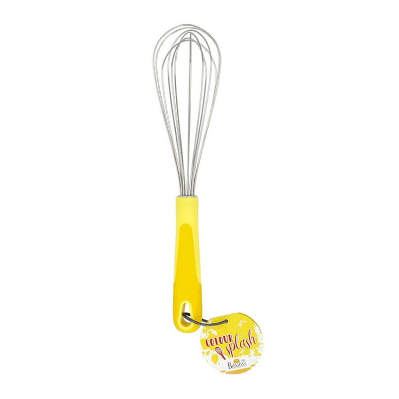 Colour Kitchen Hand Whisk - Yellow