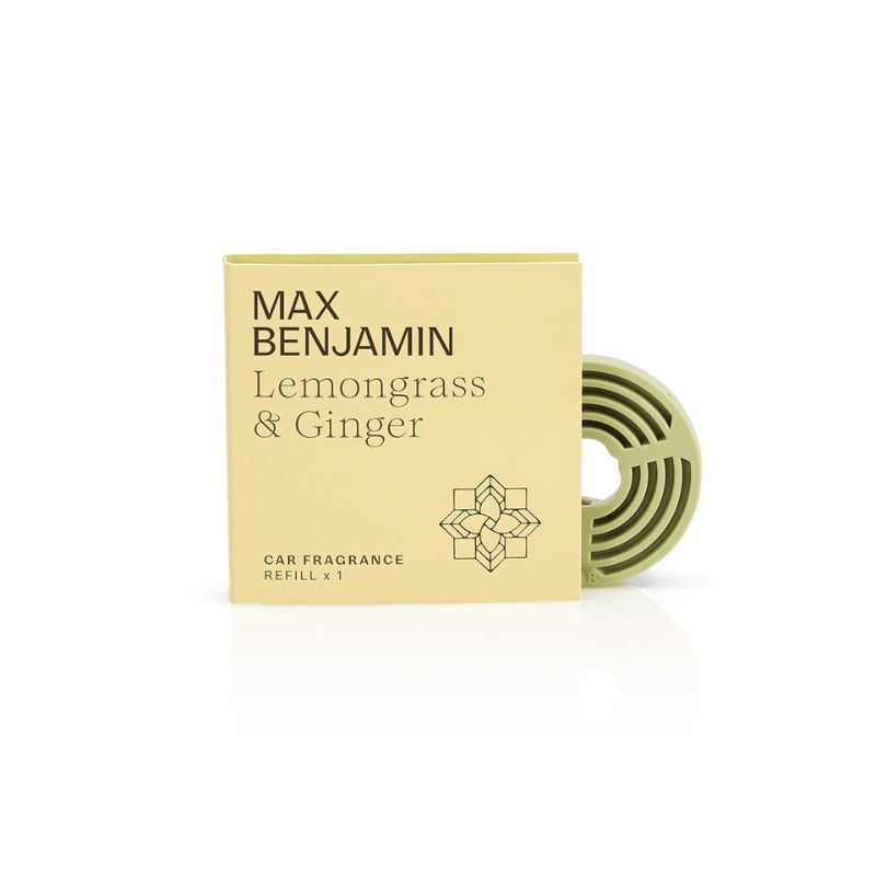 Max Benjamin Car Fragrance Refill - Lemongrass & Ginger