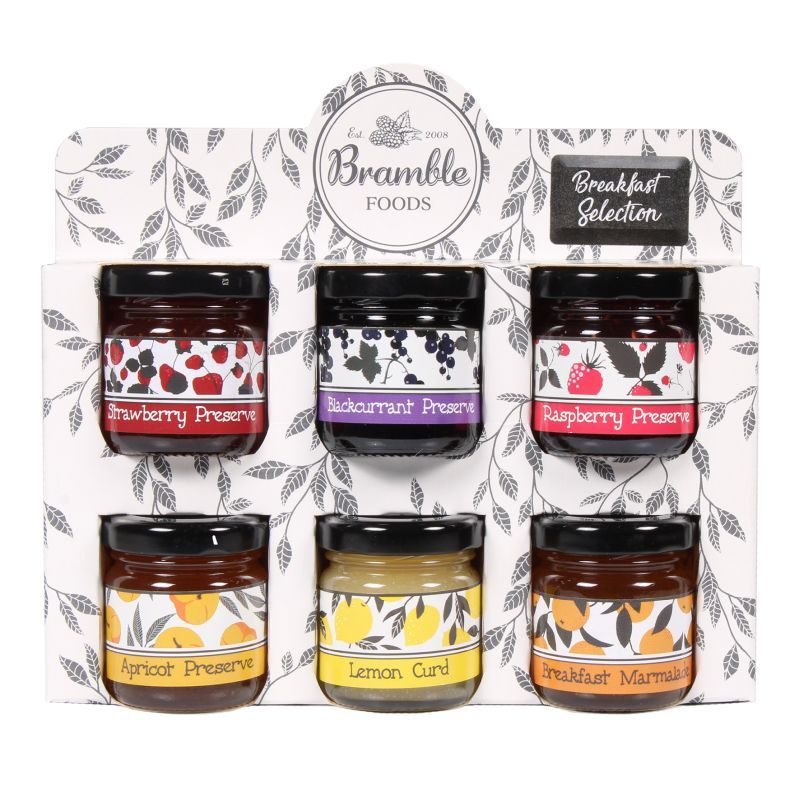 Bramble Mini Pot Breakfast Selection Gift Pack (6 Pots)