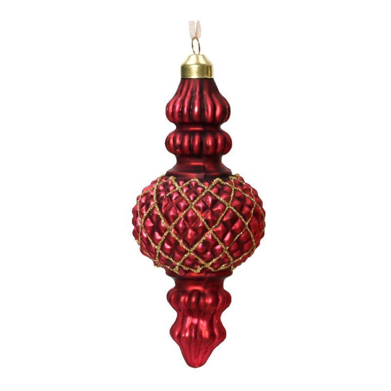 Glass Hanging Ornament 15cm