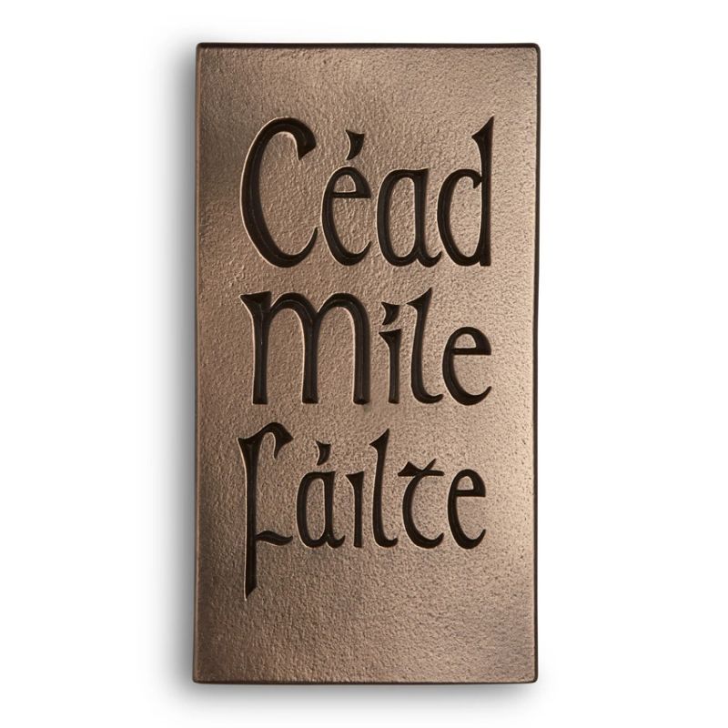 Wild Goose Studio - Céad Míle Fáilte (Small) - Bronze