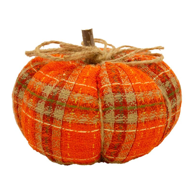 Fabric Pumpkin 11cm