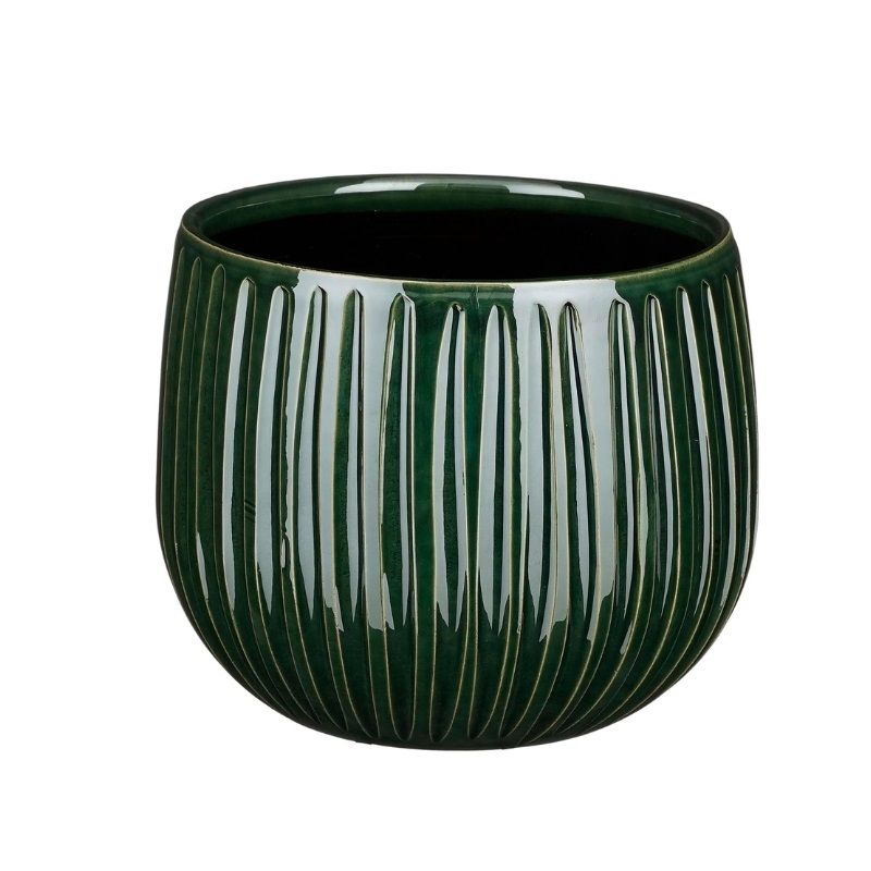 Edelman Pablo Pot Round (14cm x 16cm) - Green