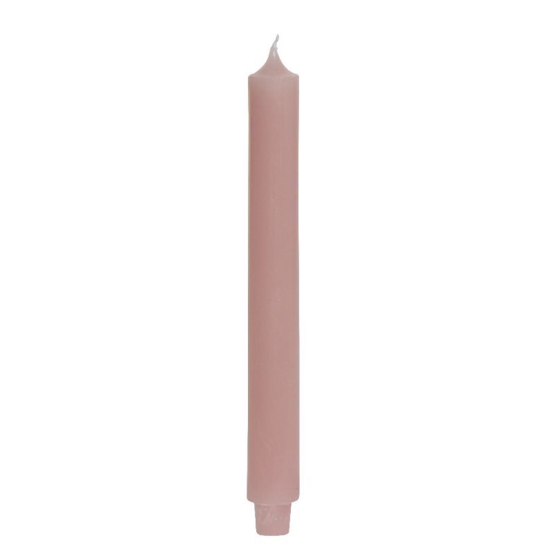Paraffin Candle 29cm - Light Pink