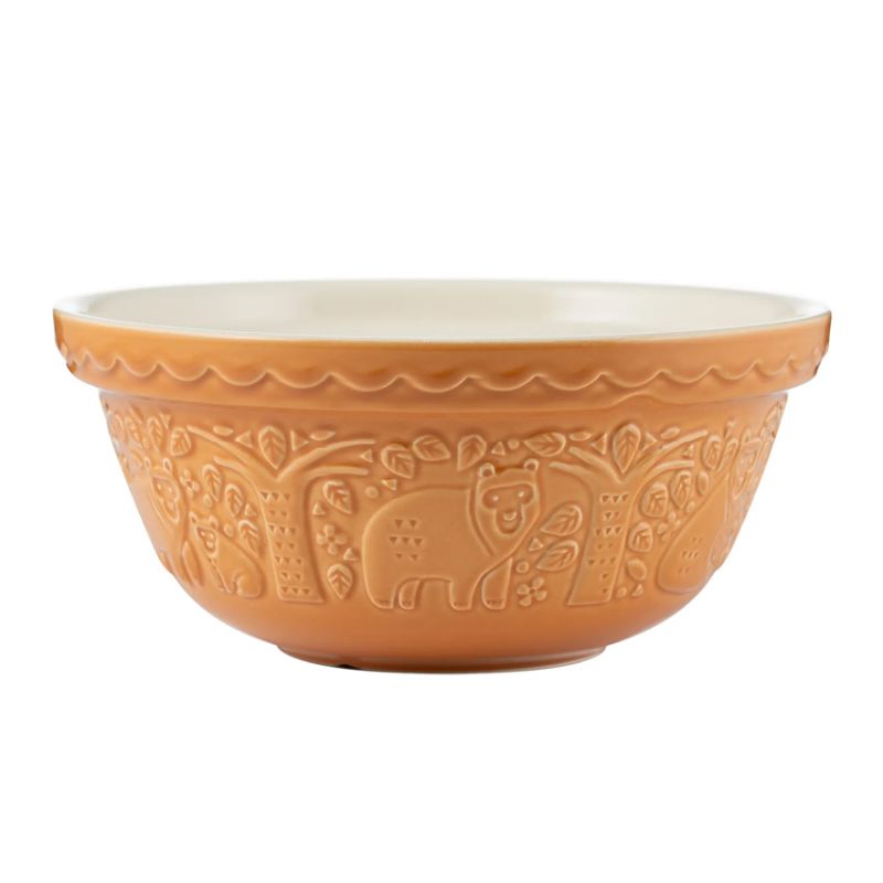 Mason Cash 'In The Forest' Ochre Mixing Bowl 24cm