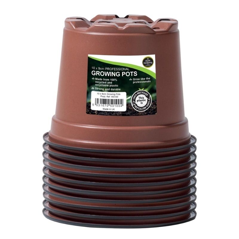 Garland Professional Growing Pots 9cm (10 Pots)