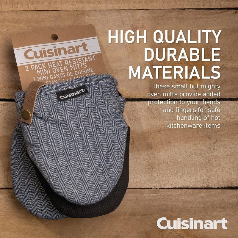 Cuisinart Neoprene Mini Mitt 2pk - Herringbone Charcoal 31829 - First  Ireland