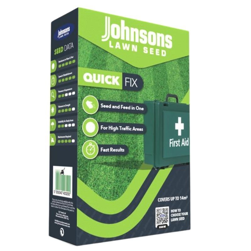 Johnsons Lawn Seed - Quick Fix 425g