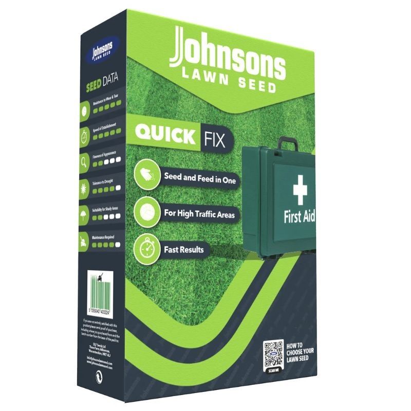 Johnsons Lawn Seed - Quick Fix 1.275kg