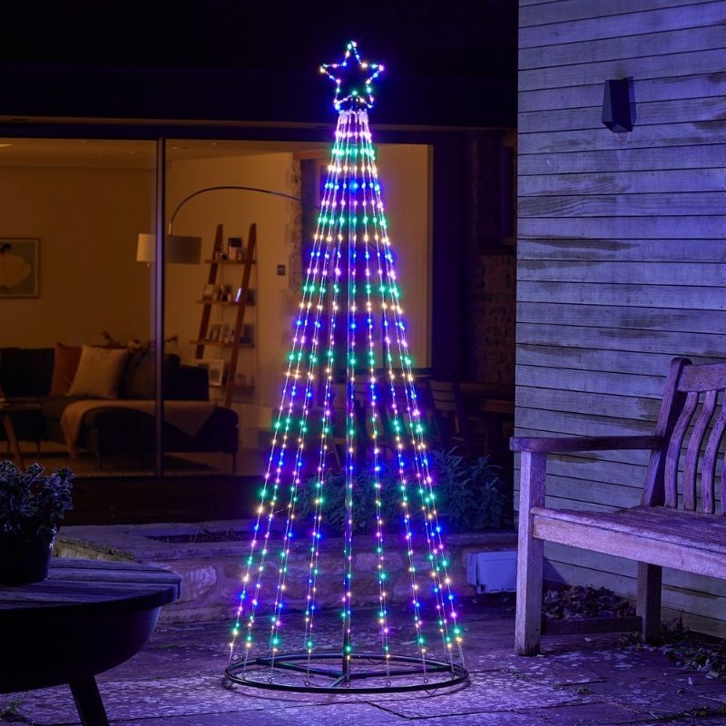 TwinkleTree 1.8m - Multi-Coloured