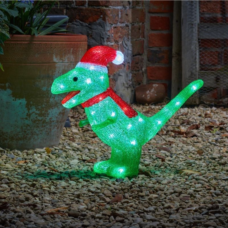 InLit Ice Dino (Large) - Cool White