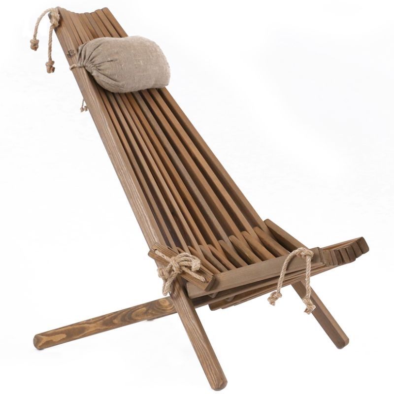 Eco Chair with Cushion - Greige