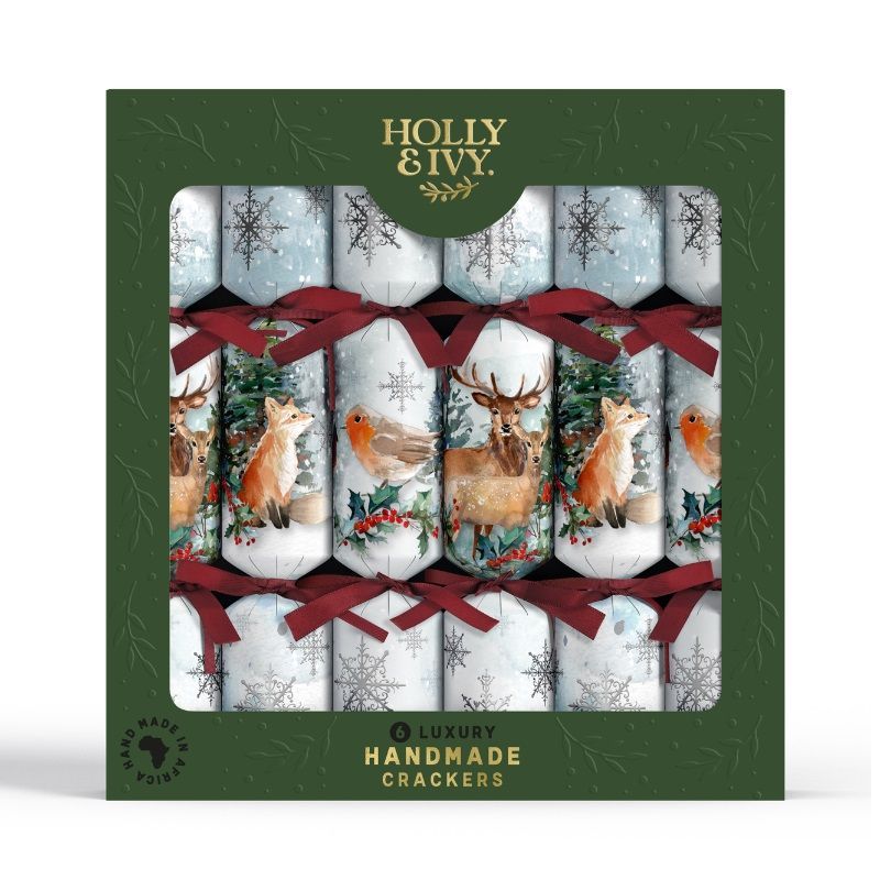 Holly & Ivy Winter Wonderland Luxury Crackers