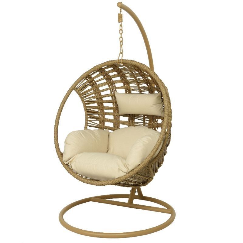 Manzanillo Hanging Egg Chair - Natural