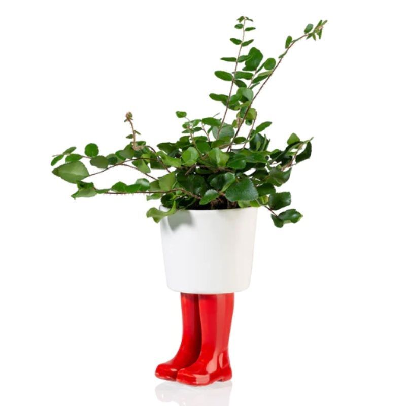 Wellington Boot Planter - Red (Small)