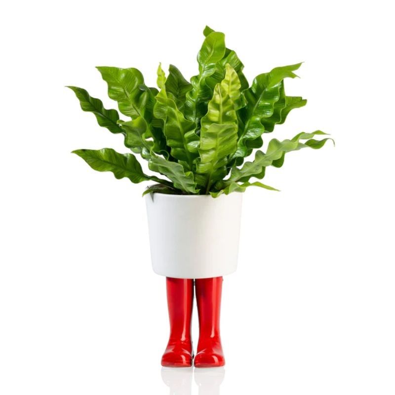 Wellington Boot Planter - Red (Large)