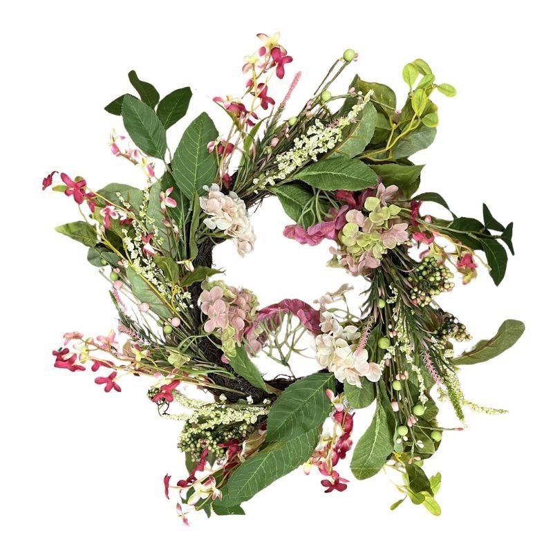 Hydrangea Bloom Small Wreath 60cm
