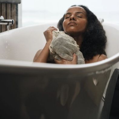 VOYA Lazy Days Organic Mesh Bag