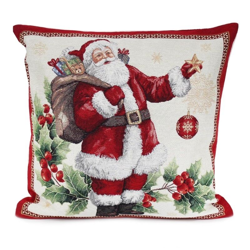 Peggy Wilkins Santa's Star Cushion