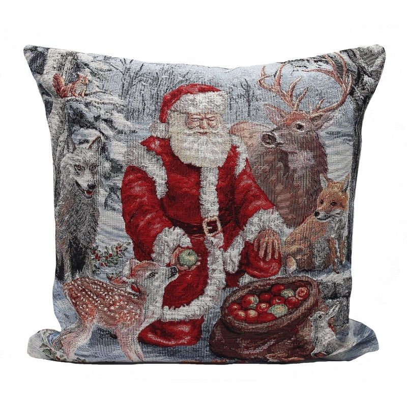 Peggy Wilkins Woodland Christmas Complete Cushion