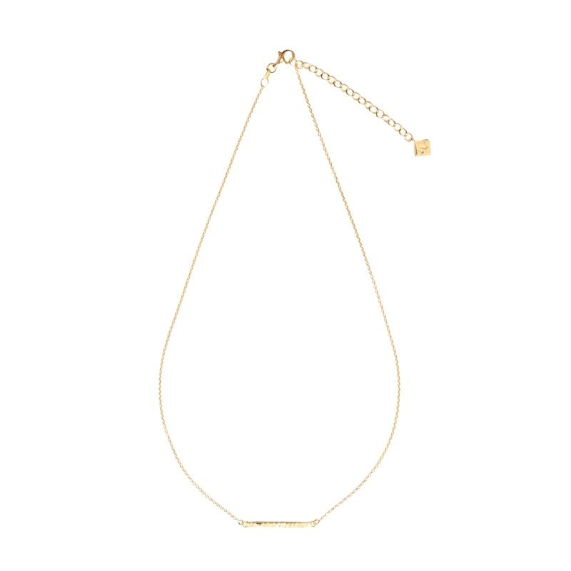 Juvi Designs Horizon Bar Gold Necklace