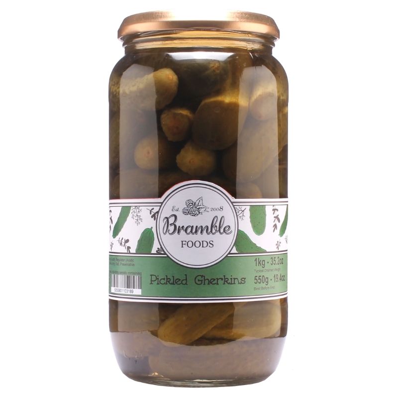 Bramble Foods Pickled Gherkins 1kg