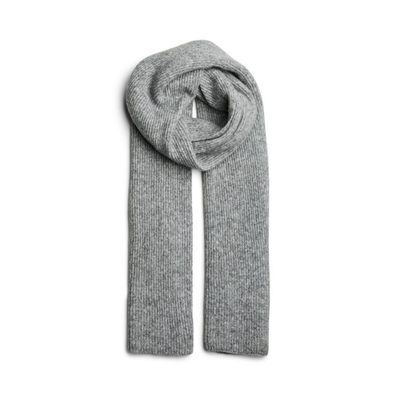 PCMoella Scarf Noos Whitecap Grey