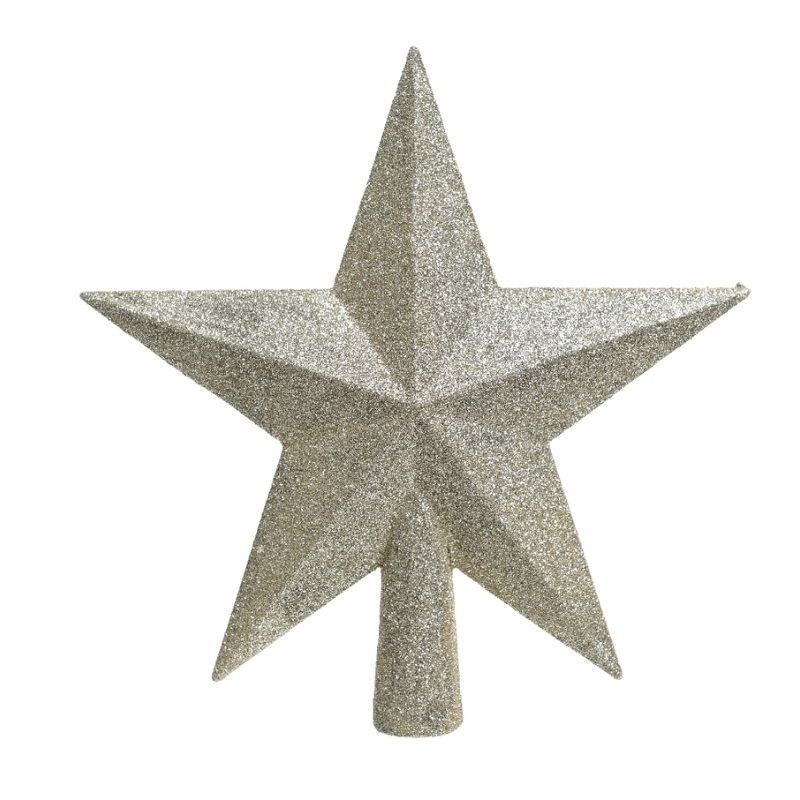 Pearl Star Tree Topper 19cm