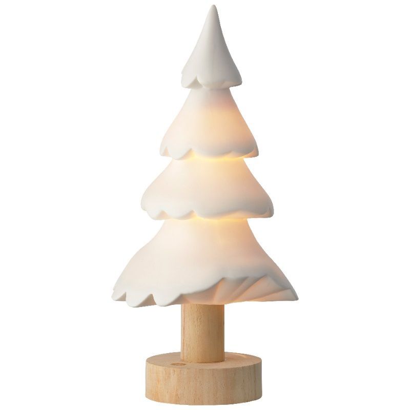 Micro LED tree porcelain white - 27CM