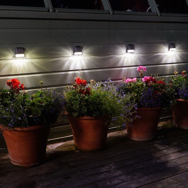 Smart Garden Fence, Wall & Post Light 3L (4-Piece)