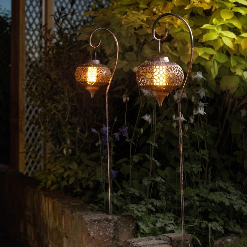 Smart Garden Osman Flaming Lantern (2-Piece)