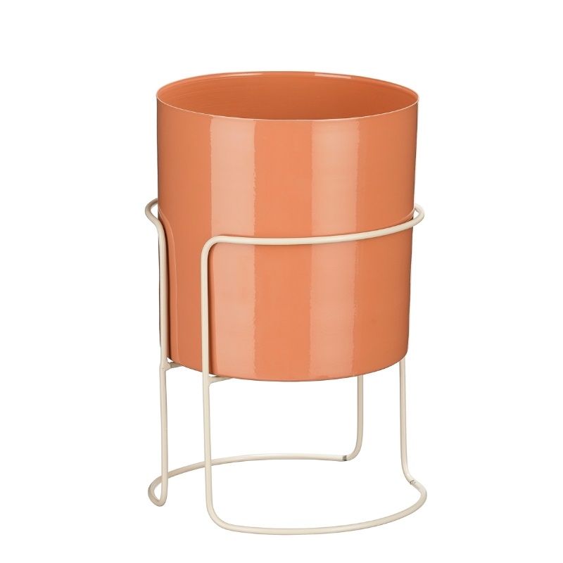 Edelman Collins Pot on Stand (32cm x 22cm) - Terracotta