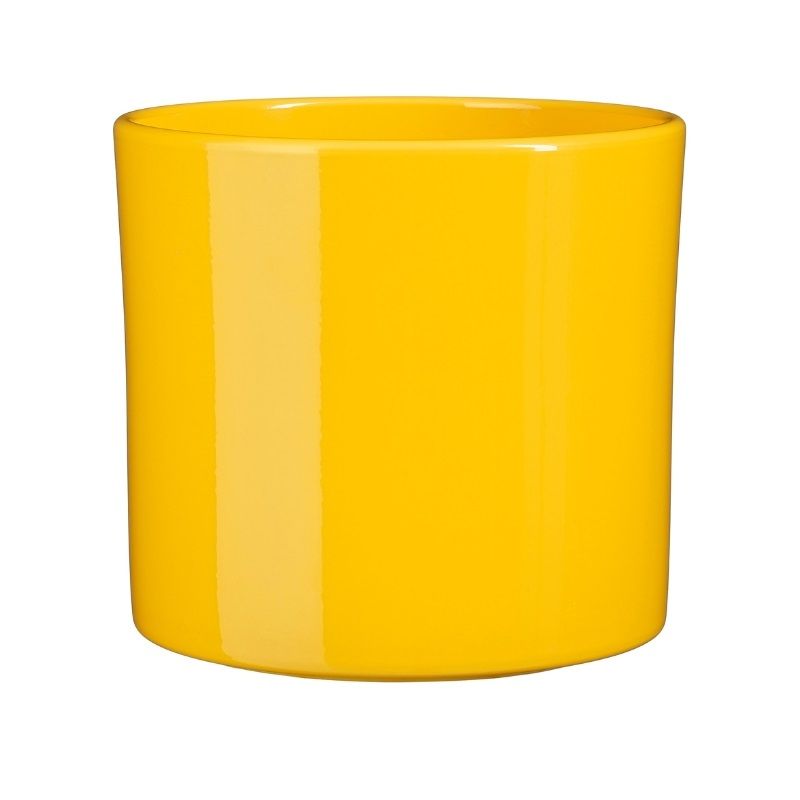 Edelman Era Pot Round (17.5cm x 19.5cm) - Yellow