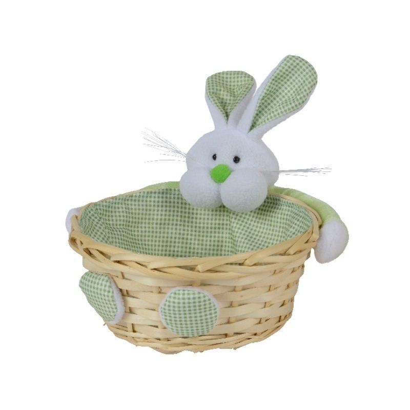 Bunny Willow Basket 15cm