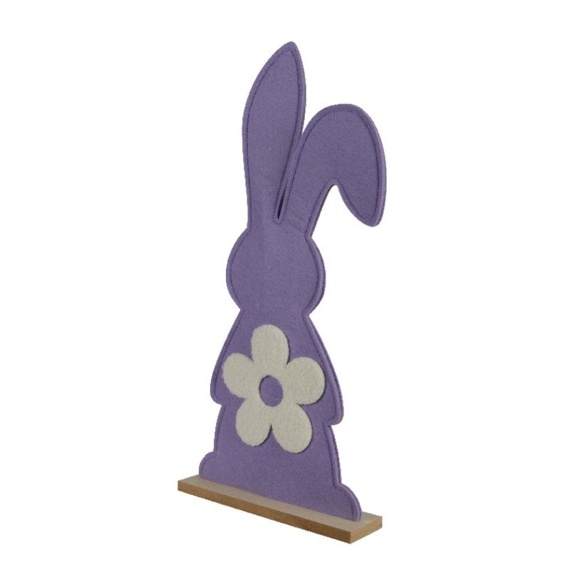 Felt Rabbit on Stand 51cm