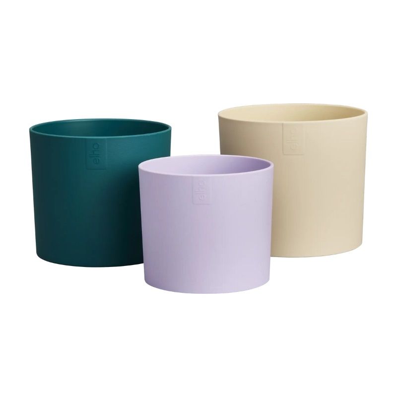 Elho Lex Pott Set 14cm - Velvet Cream