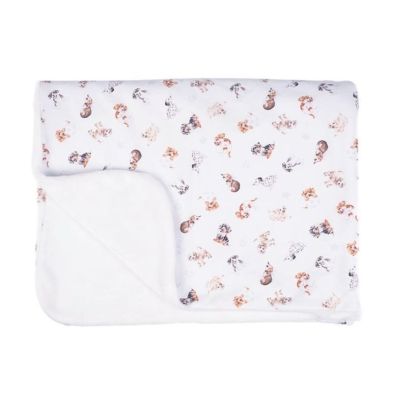 Wrendale 'Little Paws' Baby Blanket