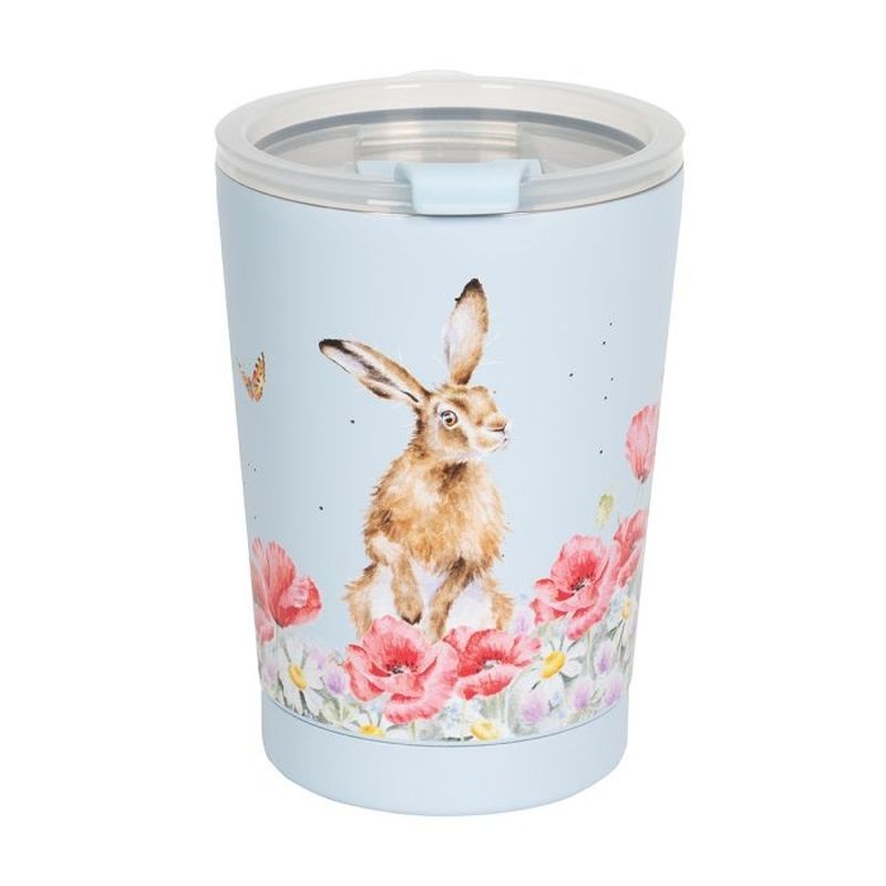 Wrendale 'Hare in Field of Flowers' Coffee Cup 320ml